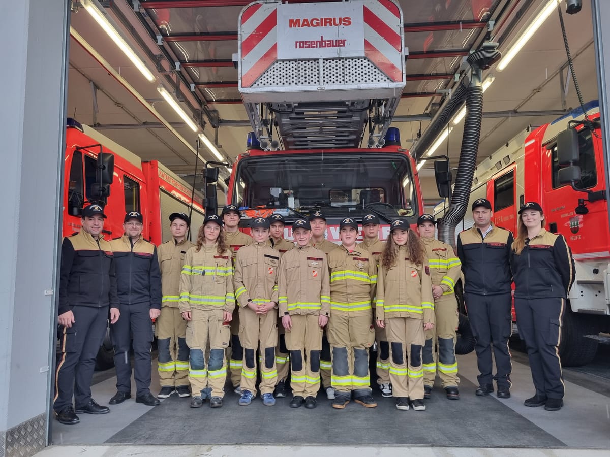 Wissenstest 2024 der Jugendfeuerwehren in Breitenwang