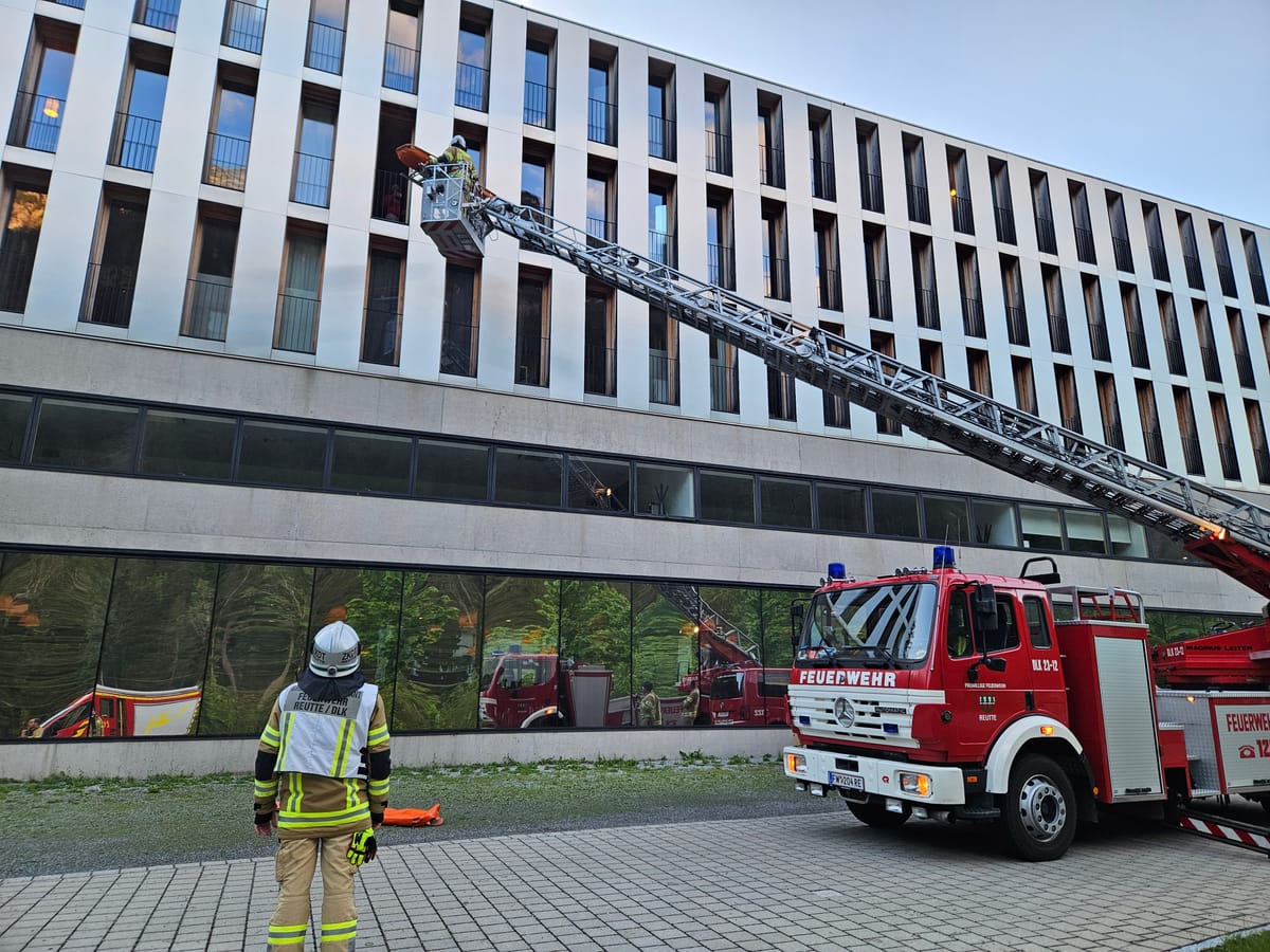 Brandprobe im Alpenhotel Ammerwald