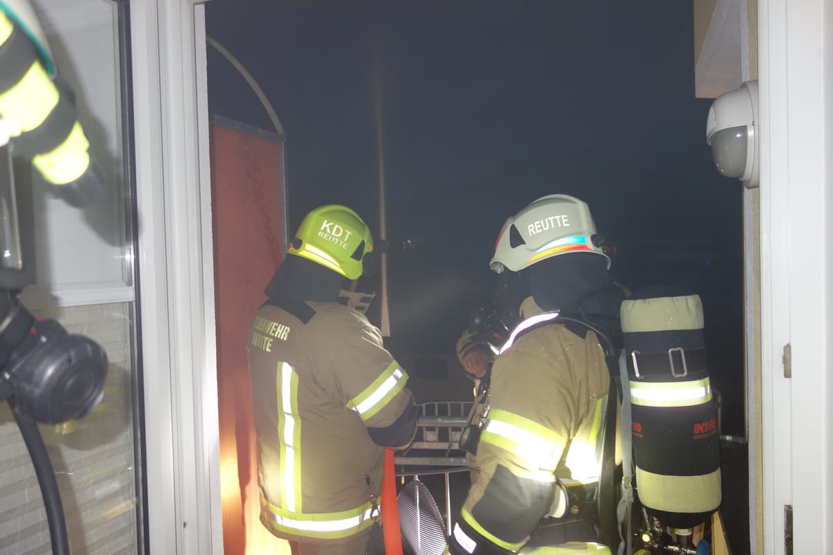 Übung - Brand im Hotelzimmer