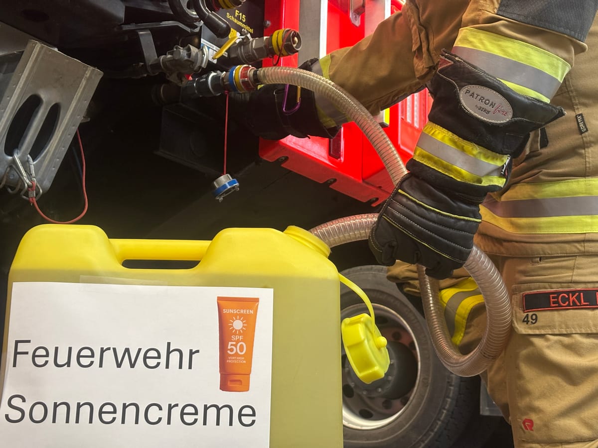Wichtige Mitteilung der Feuerwehr!
