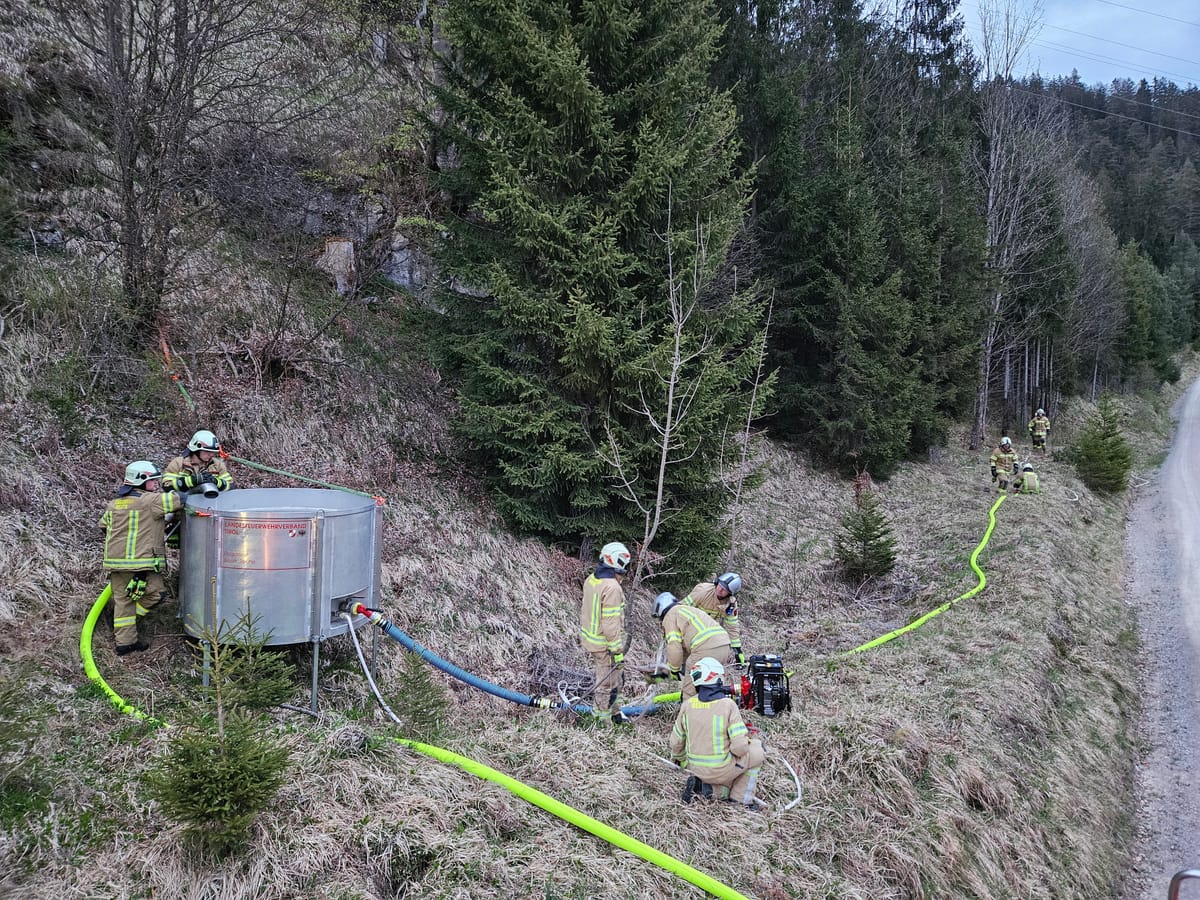 Übung: Wasserförderung am Dürrenberg